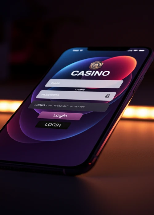 Detailed screenshot of the Velvet Spins Casino login form interface, showing secure entry fields and branding elements, ensuring player account access.